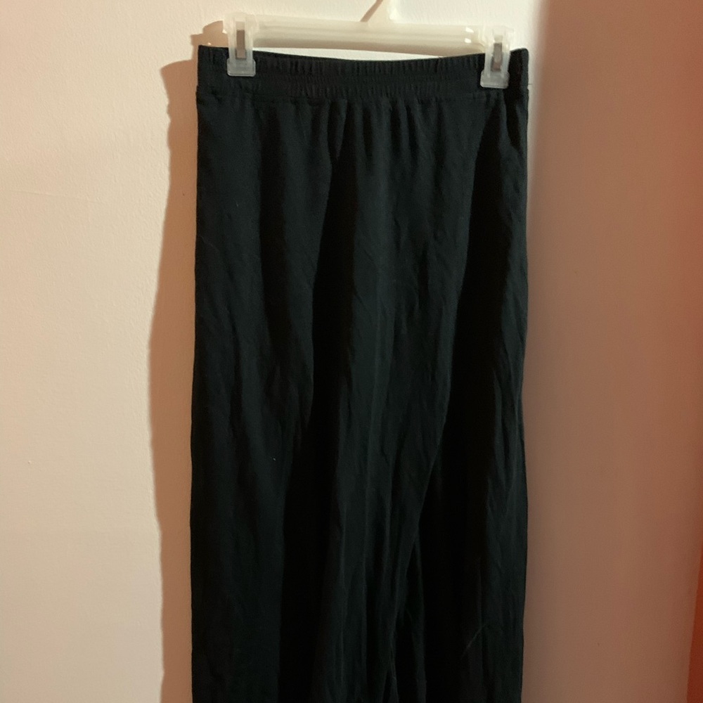 Black maxi skirt